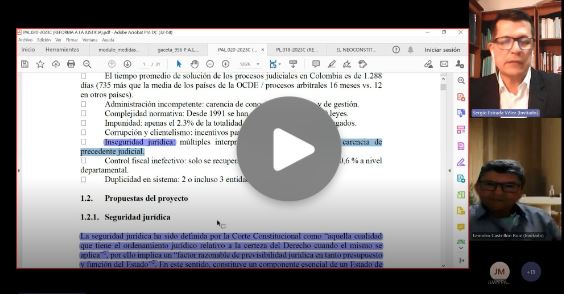 Video Conferencia Dr Sergio Estrada